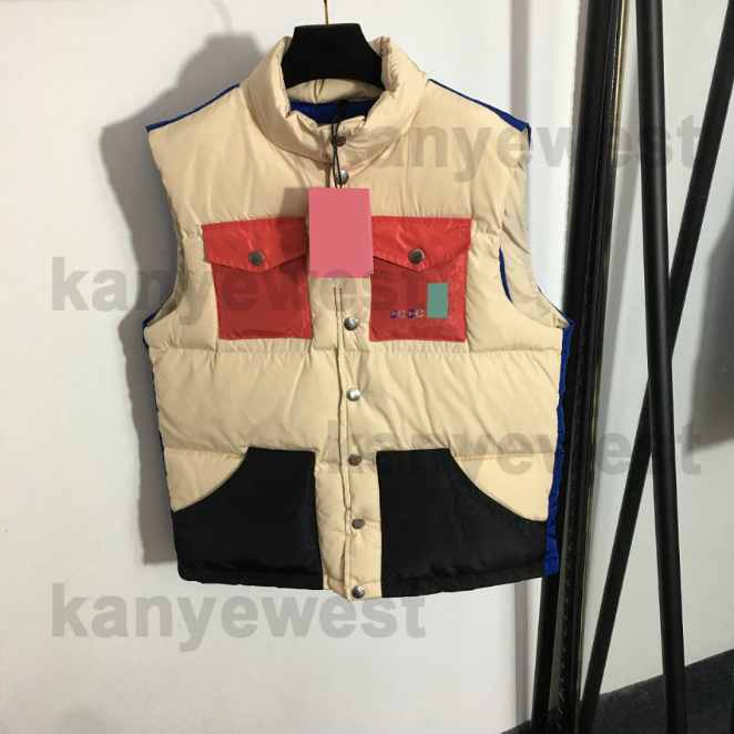 22SS designer womens vests designer Color embroidery letter print vest Candy color splicing stand-collar coats women Cooperative version Cotton coat, As picture
22SS designer womens vests designer Color embroidery letter print vest Candy color splicing stand-collar coats women Cooperative version Cotton coat, As picture