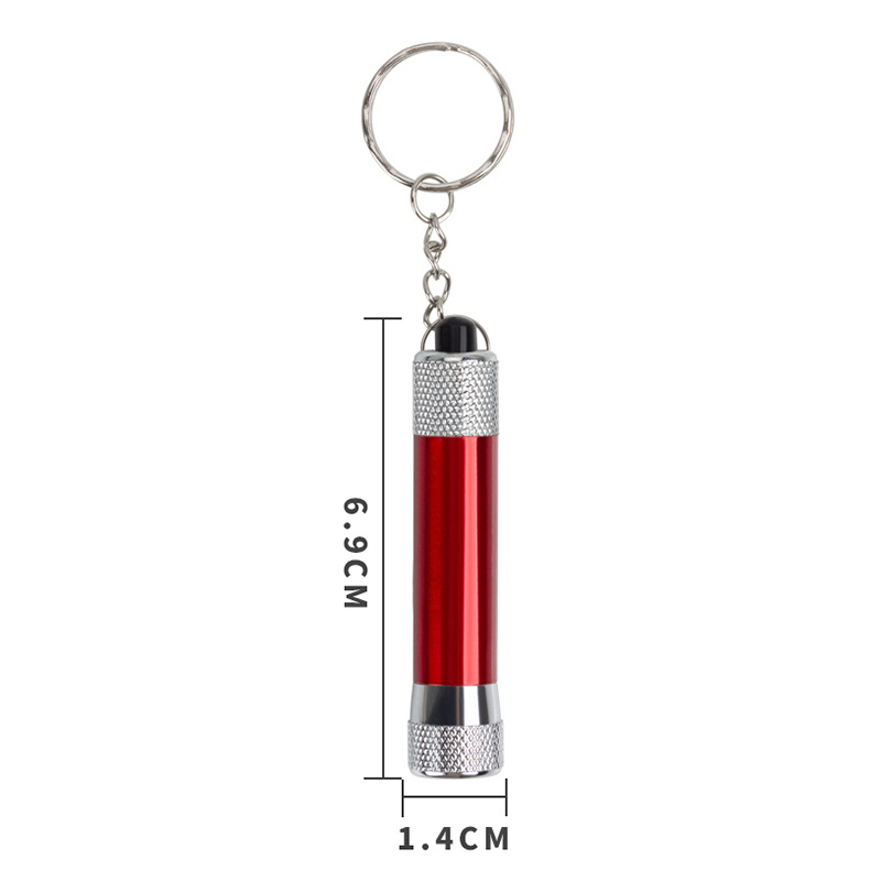 Mini Flashlight Keychains LED Keychain Pendant Portable Outdoor Tools Promotion Gifts Keyring Key Chain