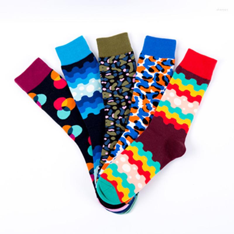 Men's Socks Colorful Leopard Print Fashion Point Wavy Stripes Cotton Happy Funny Men Personality Harajuku Hip Hop Autumn Winter, Black
Men's Socks Colorful Leopard Print Fashion Point Wavy Stripes Cotton Happy Funny Men Personality Harajuku Hip Hop Autumn Winter, Black