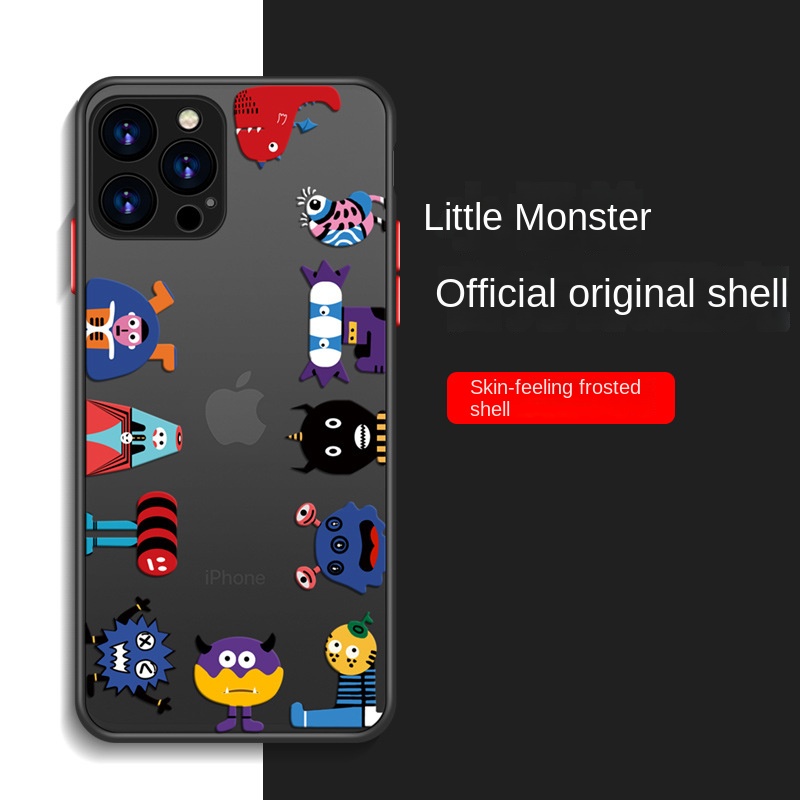YEZHOU Little Monster Mobile Phone cases for Iphone13/12pro max for 11 Frosted 7/8plus Shell transparent covers
YEZHOU Little Monster Mobile Phone cases for Iphone13/12pro max for 11 Frosted 7/8plus Shell transparent covers