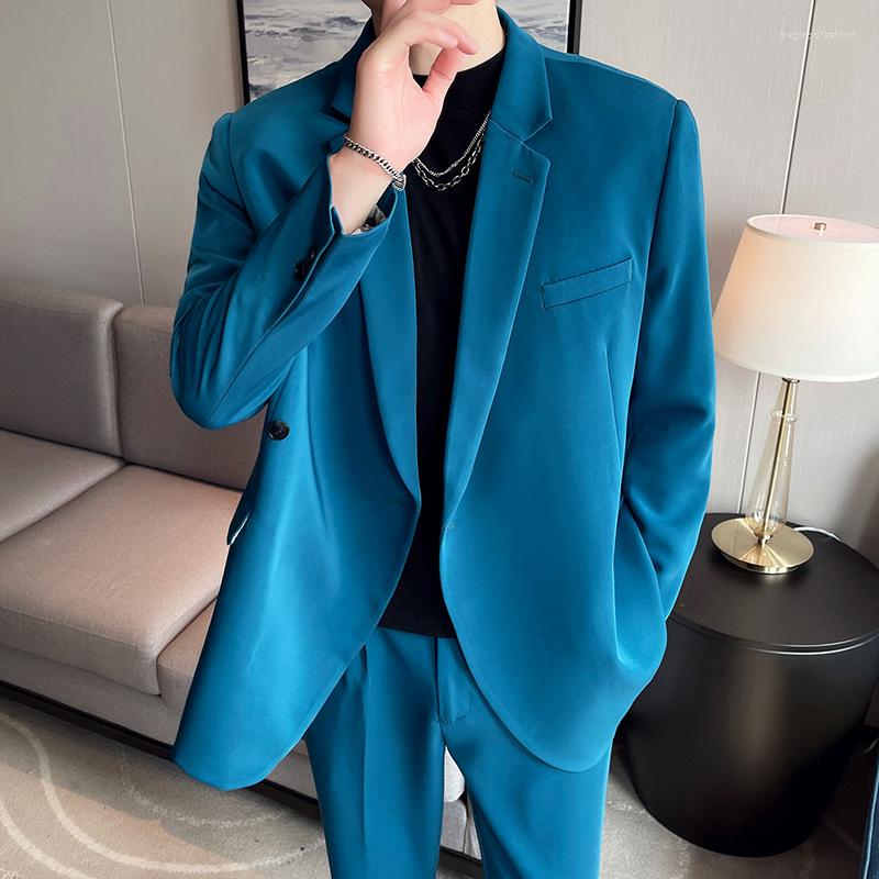Men's Suits 2022 Solid Color Business Suit Men 2 Pieces Office Party Wedding Single Button Casual Slim Blazer Trousers Costume Homme, Black
Men's Suits 2022 Solid Color Business Suit Men 2 Pieces Office Party Wedding Single Button Casual Slim Blazer Trousers Costume Homme, Black