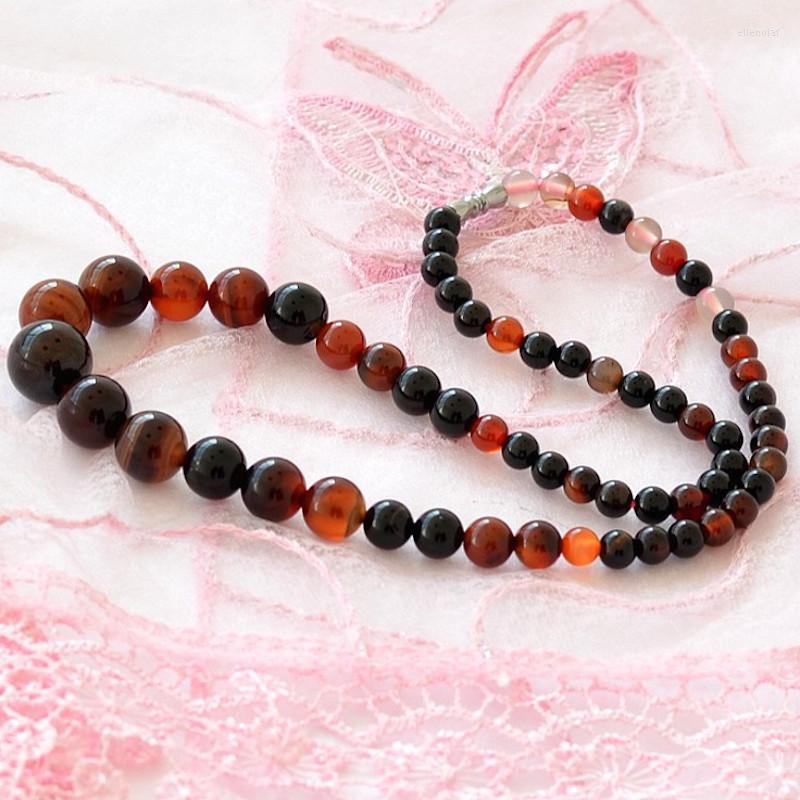 Choker Fantasy Onyx Stone Beads Necklace For Women Fashion Statement Chain Clavicle Jewels Length 47cm
Choker Fantasy Onyx Stone Beads Necklace For Women Fashion Statement Chain Clavicle Jewels Length 47cm