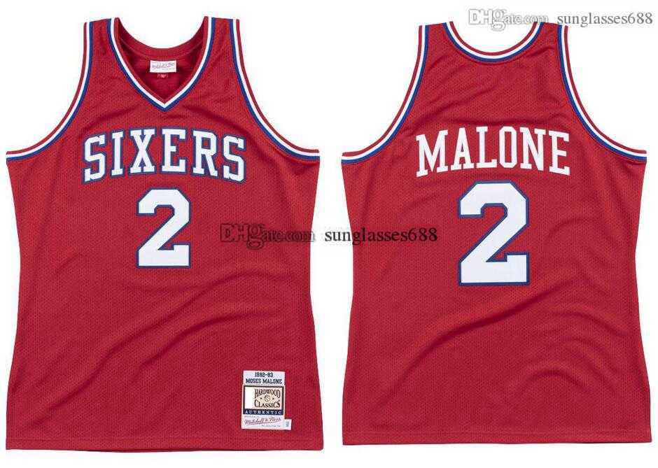 Stitched Moses Malone Jersey S-6XL Mitchell & Ness red 1982-83 Mesh Hardwoods Classics retro basketball jerseys Men Women Youth
Stitched Moses Malone Jersey S-6XL Mitchell & Ness red 1982-83 Mesh Hardwoods Classics retro basketball jerseys Men Women Youth