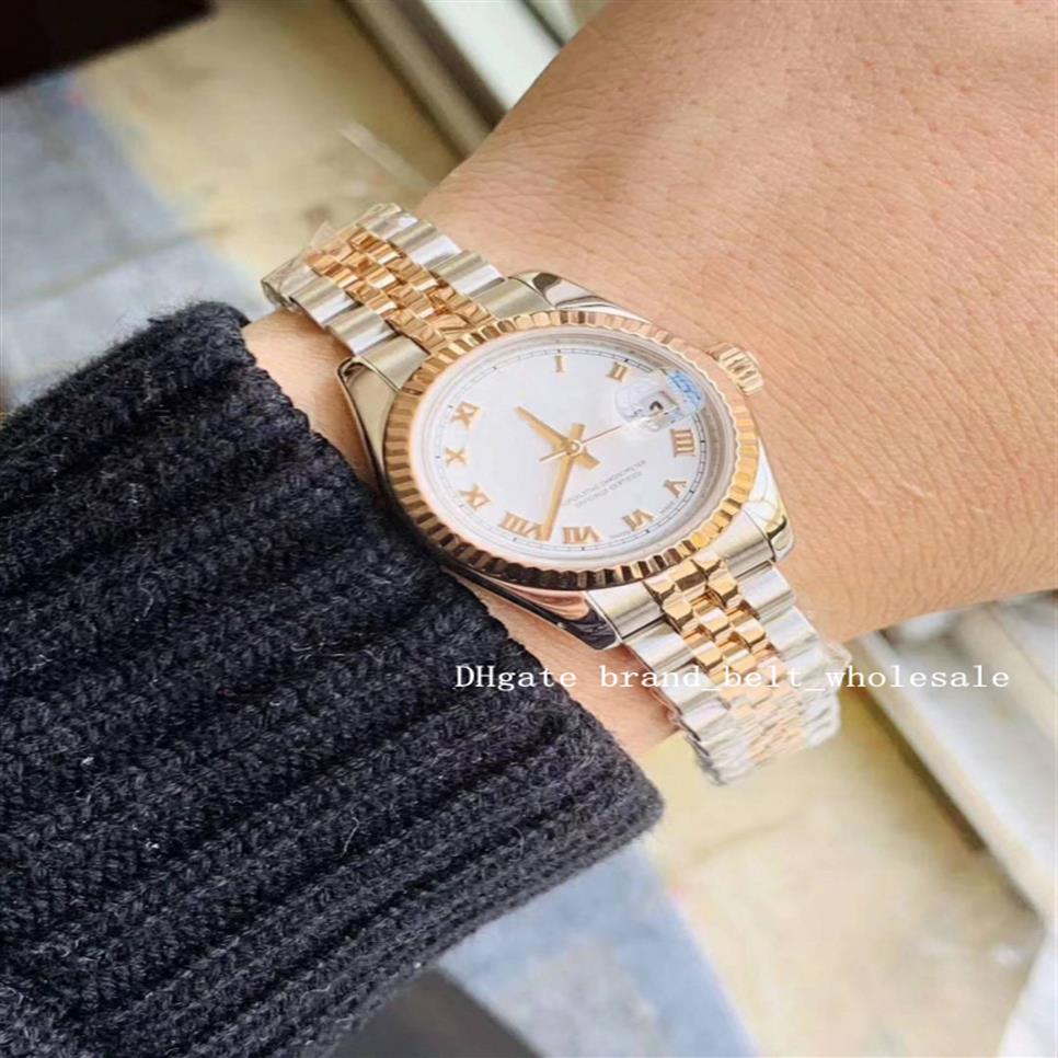 Shopkeeper recommend Asia 2813 Lady Datejust 179171 two-tone roman dial automatic white dial ladies self-winding lad2194
Shopkeeper recommend Asia 2813 Lady Datejust 179171 two-tone roman dial automatic white dial ladies self-winding lad2194