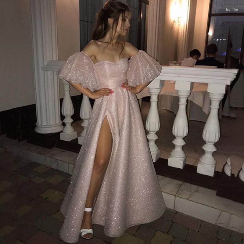 Party Dresses Bling Glitters Prom Dress 2022 Puffy Half Sleeves Long Floor Length Slit Sweetheart A Line Evening Gown Elegant, Custom made colors
Party Dresses Bling Glitters Prom Dress 2022 Puffy Half Sleeves Long Floor Length Slit Sweetheart A Line Evening Gown Elegant, Custom made colors