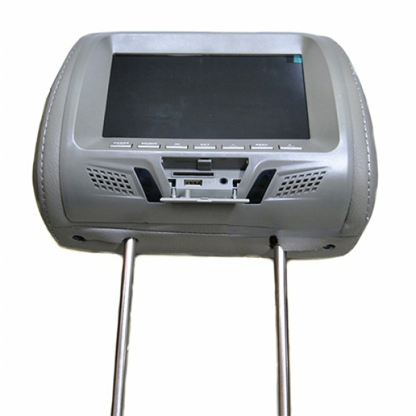 Universal 7 Inch TFT LED Screen Car MP5 Player rest Monitor Support AV USB SD Input FM Speaker Car Camera C251017