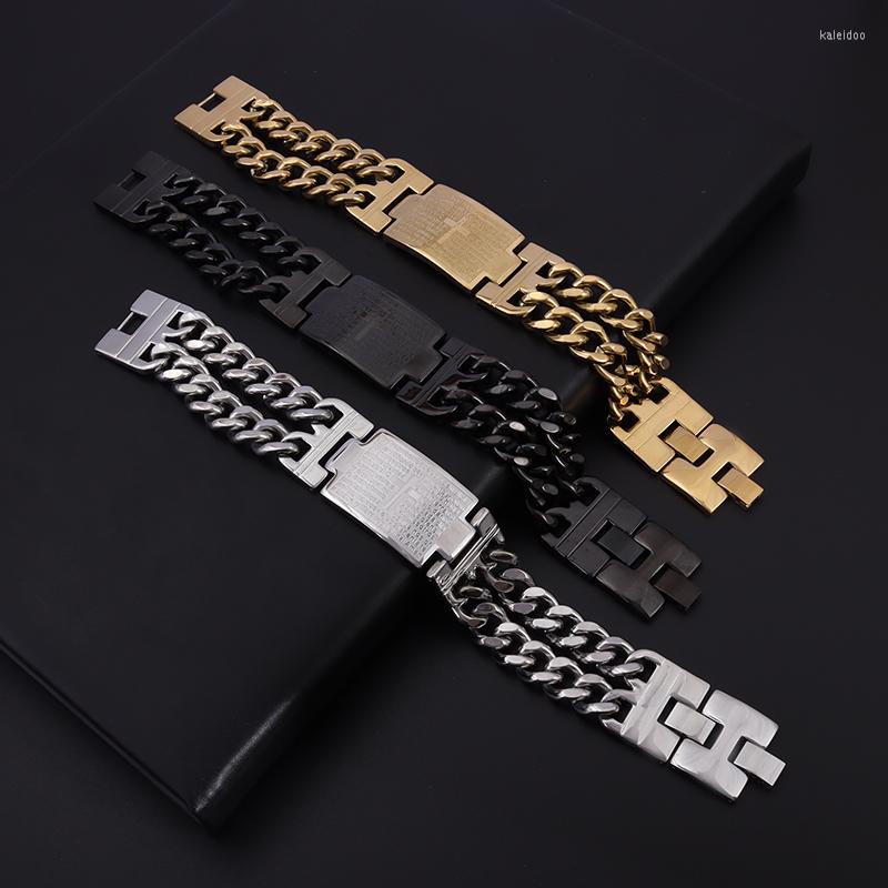 Charm Bracelets Stainless Steel Exquisite Creative Design Cross Pair Cuban Chain Bracelet Overlord Trend Men's Casual Amulet Gift
Charm Bracelets Stainless Steel Exquisite Creative Design Cross Pair Cuban Chain Bracelet Overlord Trend Men's Casual Amulet Gift
