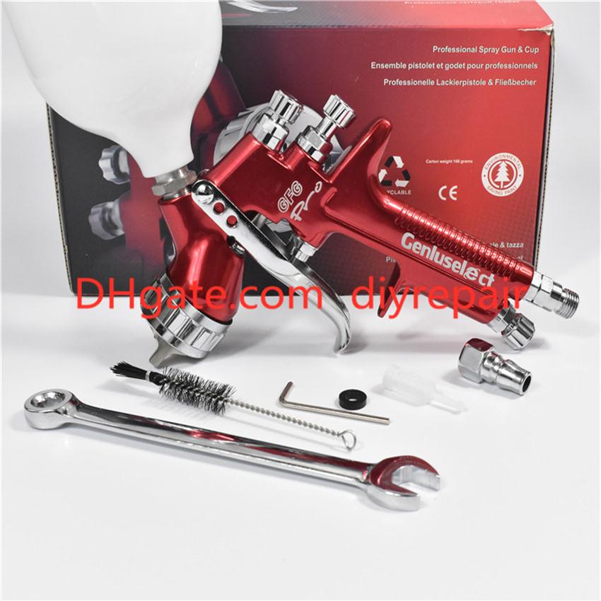 GFG 1 3mm HVLP Gravity Feed Air Paint Spray Gun Set with 1 3mm nozzle 600cc cup for painting cars218h
GFG 1 3mm HVLP Gravity Feed Air Paint Spray Gun Set with 1 3mm nozzle 600cc cup for painting cars218h
