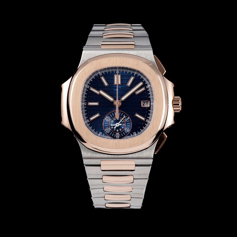 Men Watches 40mm Stainls Steel Fashion New Rose Gold Watch Waterproof WristWatch Orologi di lusso Birthday, Color 4
Men Watches 40mm Stainls Steel Fashion New Rose Gold Watch Waterproof WristWatch Orologi di lusso Birthday, Color 4