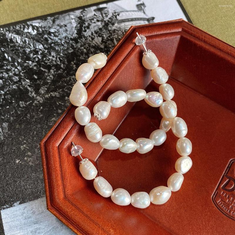 Dangle Earrings Amaiyllis 925 Sterling Silver Simple Handcrafted Baroque Pearl Drop Light Luxury Fashion Hoop Jewelry
Dangle Earrings Amaiyllis 925 Sterling Silver Simple Handcrafted Baroque Pearl Drop Light Luxury Fashion Hoop Jewelry
