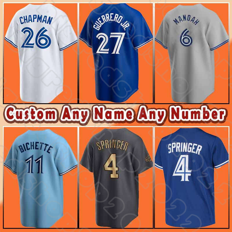 Blue Jays Vladimir Guerrero Jr Baseball Bo Bichette Alek Manoah Toronto Jerseys Kevin Gausman Alejandro Kirk George Springer Matt Chapman Whit Merrifield Romano, Custom men (l n)
Blue Jays Vladimir Guerrero Jr Baseball Bo Bichette Alek Manoah Toronto Jerseys Kevin Gausman Alejandro Kirk George Springer Matt Chapman Whit Merrifield Romano, Custom men (l n)