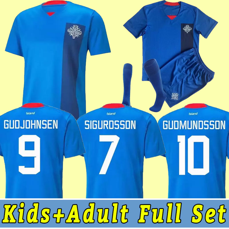 2022 Icelandic soccer jerseys Islande GUDMUNDSSON SIGURDSSON football shirts men kids kit Islandi GUDJOHNSEN FINNBOGASON SIGTHORSSON jersey national team, Home
2022 Icelandic soccer jerseys Islande GUDMUNDSSON SIGURDSSON football shirts men kids kit Islandi GUDJOHNSEN FINNBOGASON SIGTHORSSON jersey national team, Home