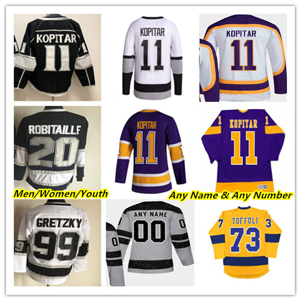 Gabriel Vilardi LA Hockey Jerseys Kevin Fiala Anze Kopitar Brendan Lemieux Jonathan Quick Drew Doughty Adrian Kempe Blake Lizotte Trevor Moore Kaliyev Robitaille, Man retro black
Gabriel Vilardi LA Hockey Jerseys Kevin Fiala Anze Kopitar Brendan Lemieux Jonathan Quick Drew Doughty Adrian Kempe Blake Lizotte Trevor Moore Kaliyev Robitaille, Man retro black