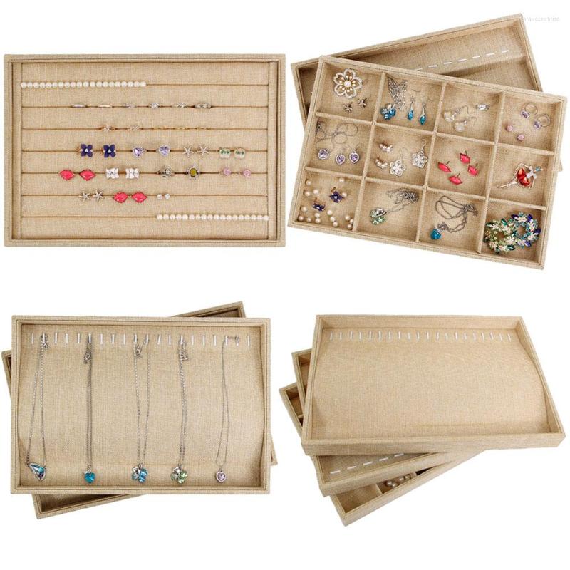 Jewelry Pouches Stackable Display Tray Ring Necklace Earrings Showcase Organizer Storage Box
Jewelry Pouches Stackable Display Tray Ring Necklace Earrings Showcase Organizer Storage Box