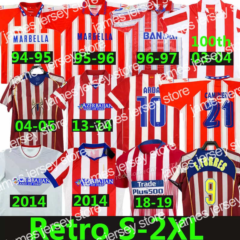 Soccer Jerseys RETRO Soccer Jerseys Classic Vintage 1994 95 96 97 2003 Centenary 04 05 2013 14 15 F.Torres Simeone ARDA GRIEZMANN FALCAO Gabi COURTOIS, Majing 2003-2004
Soccer Jerseys RETRO Soccer Jerseys Classic Vintage 1994 95 96 97 2003 Centenary 04 05 2013 14 15 F.Torres Simeone ARDA GRIEZMANN FALCAO Gabi COURTOIS, Majing 2003-2004