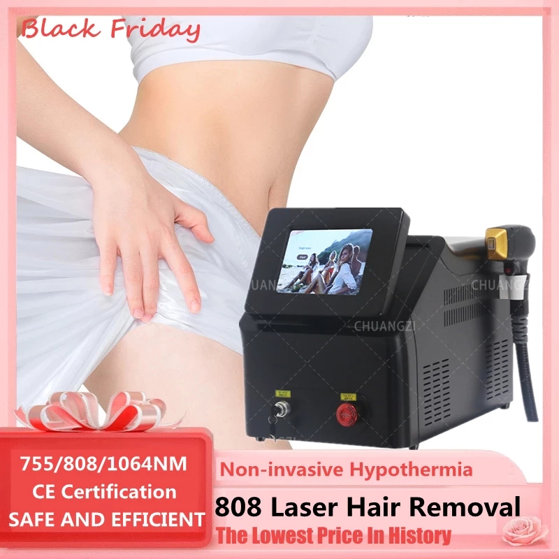 2022 New Black Friday 2000W USA Laser Bar Diode Depilation Ice Laser Hair Removal Equipment For Salon 755 808 1064NM
2022 New Black Friday 2000W USA Laser Bar Diode Depilation Ice Laser Hair Removal Equipment For Salon 755 808 1064NM