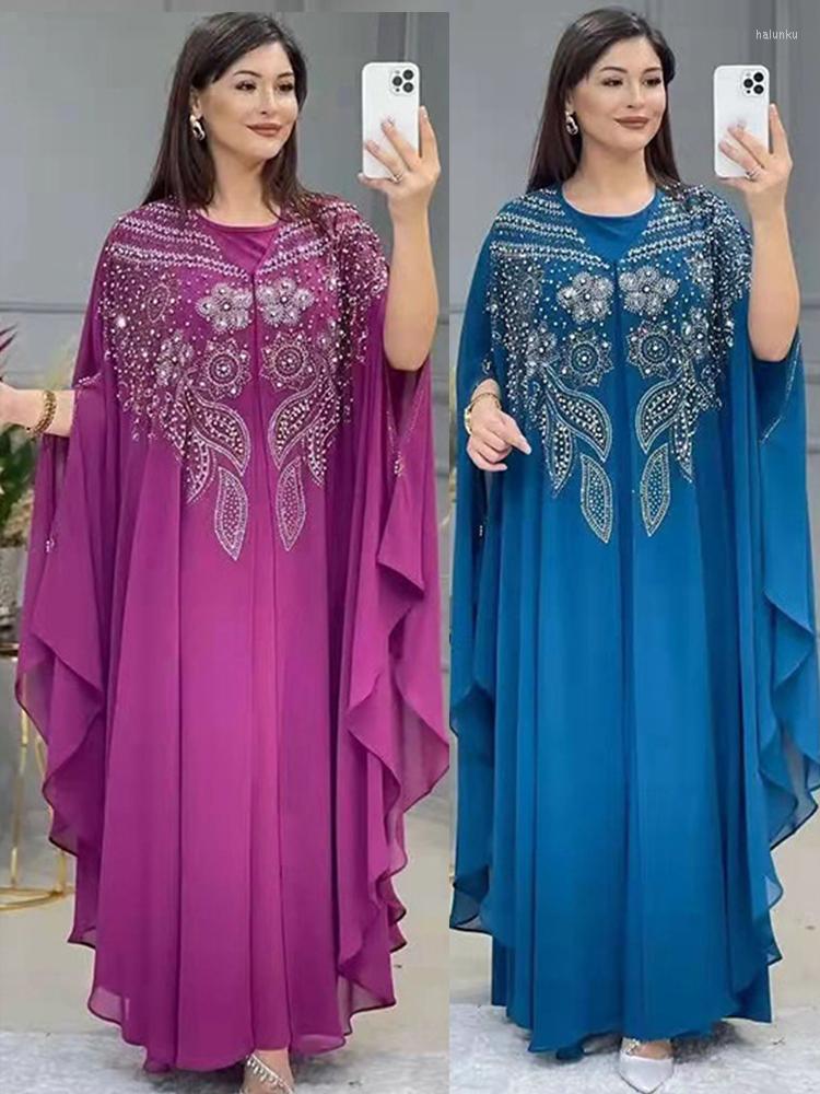 Ethnic Clothing Summer African Muslim Caftan Abaya Dress Set Women Diamond Bead 2 Piece Morocco Kaftan Chiffon Islamic Bat Sleeve Long
Ethnic Clothing Summer African Muslim Caftan Abaya Dress Set Women Diamond Bead 2 Piece Morocco Kaftan Chiffon Islamic Bat Sleeve Long