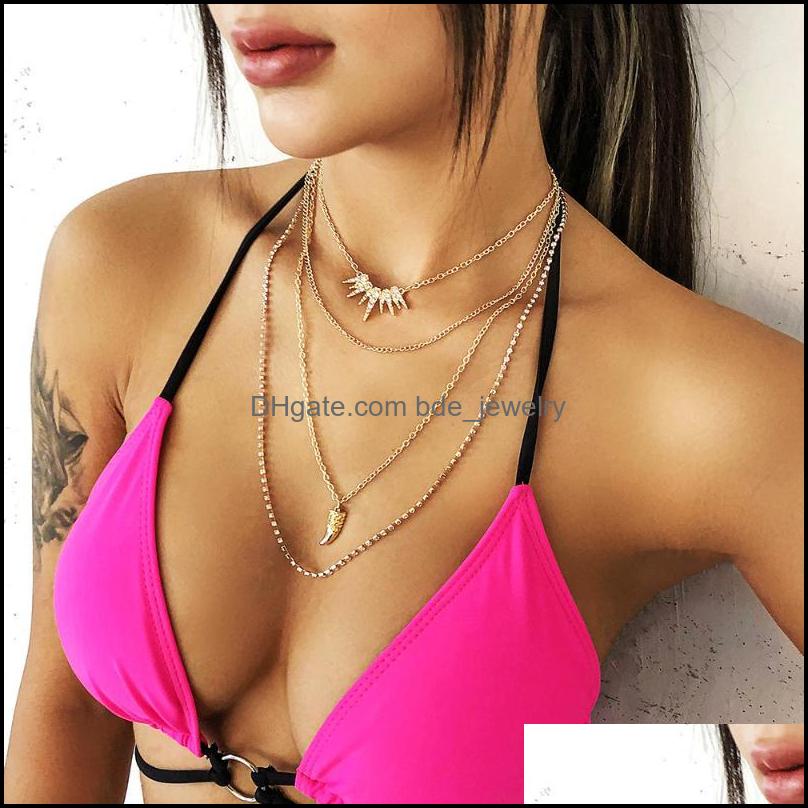 Chains Punk Mtilayer Chain Necklace Women Necklaces Choker Jewelry Lovers Rose Gold Color Trendy Accessories Chains Drop Delivery Pen Dhbko
Chains Punk Mtilayer Chain Necklace Women Necklaces Choker Jewelry Lovers Rose Gold Color Trendy Accessories Chains Drop Delivery Pen Dhbko