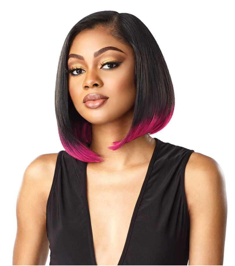 Hair Lace Wigs Fashionable Wig Female Short Partial Split Head Cover Natural Gradual Color Inner Buckle Straight Hair Mechanism Chemical Fiber, Gradient
Hair Lace Wigs Fashionable Wig Female Short Partial Split Head Cover Natural Gradual Color Inner Buckle Straight Hair Mechanism Chemical Fiber, Gradient