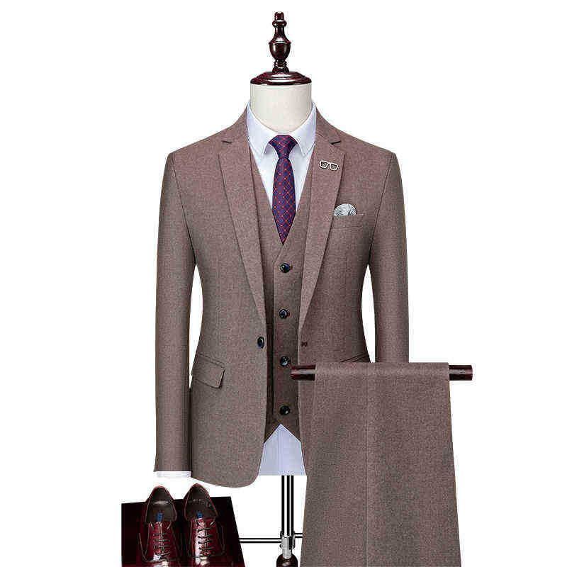 Suits Blazers Vest high Quality Men Suits Fashion Grid Mens 3 Piece Sets Slim Fit Business Groom Wedding Plaid Formal Suit Set J220906, Black
Suits Blazers Vest high Quality Men Suits Fashion Grid Mens 3 Piece Sets Slim Fit Business Groom Wedding Plaid Formal Suit Set J220906, Black