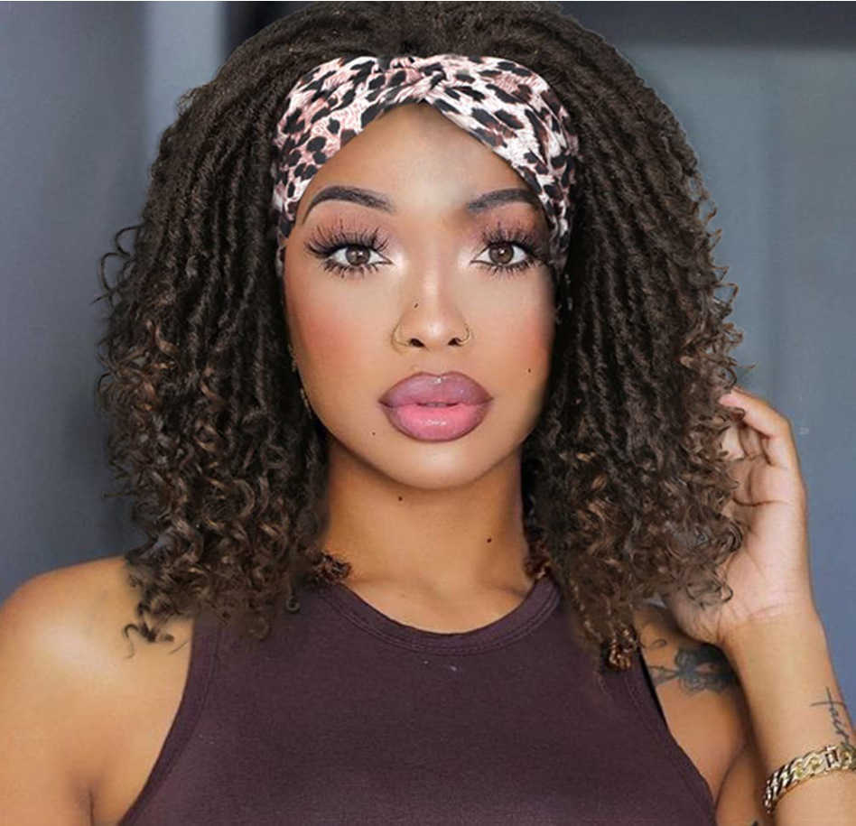 Hair Lace Wigs Ice Band Wig Women's Short Curly Hair High Temperature Silk Chemical Fiber Headband Wigs, 1b / burgundy#
Hair Lace Wigs Ice Band Wig Women's Short Curly Hair High Temperature Silk Chemical Fiber Headband Wigs, 1b / burgundy#