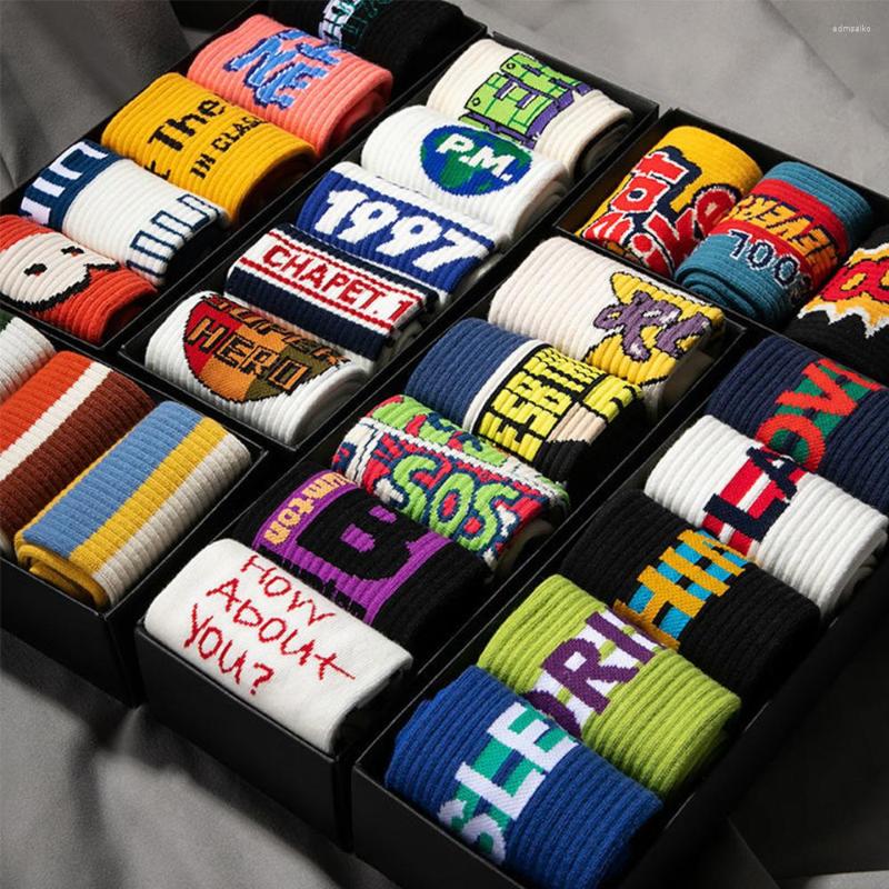 Men's Socks Men Fashion Fun 5Pairs Harajuku Unisex Basketball Hip Hop Happy Skateboard Cool Girl Sports Crew Cartoon Pattern, 18
Men's Socks Men Fashion Fun 5Pairs Harajuku Unisex Basketball Hip Hop Happy Skateboard Cool Girl Sports Crew Cartoon Pattern, 18