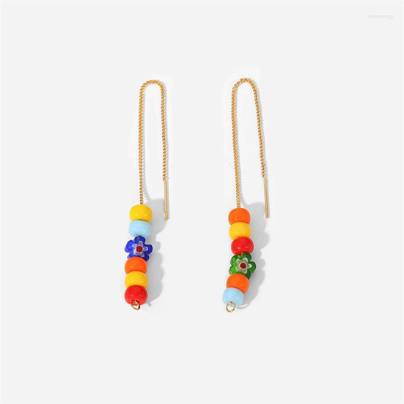 Stud Earrings Youthway 2022 Lampwork Tassel Pendant Ear Wire Stainless Steel Plated 18K PVD Waterproof Hypoallergenic Jewelry
Stud Earrings Youthway 2022 Lampwork Tassel Pendant Ear Wire Stainless Steel Plated 18K PVD Waterproof Hypoallergenic Jewelry