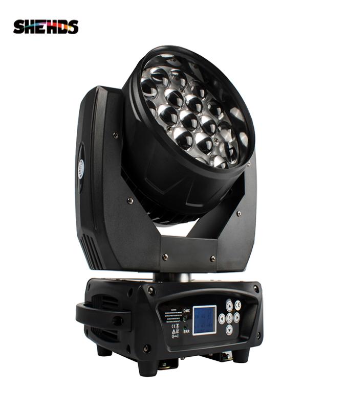 SHEHDS NEW LED Zoom Moving Head Light 19x15W RGBW Wash DMX512 Stage Lighting Professional Equipment For Dj Disco party Bar Effect 5768876
SHEHDS NEW LED Zoom Moving Head Light 19x15W RGBW Wash DMX512 Stage Lighting Professional Equipment For Dj Disco party Bar Effect 5768876