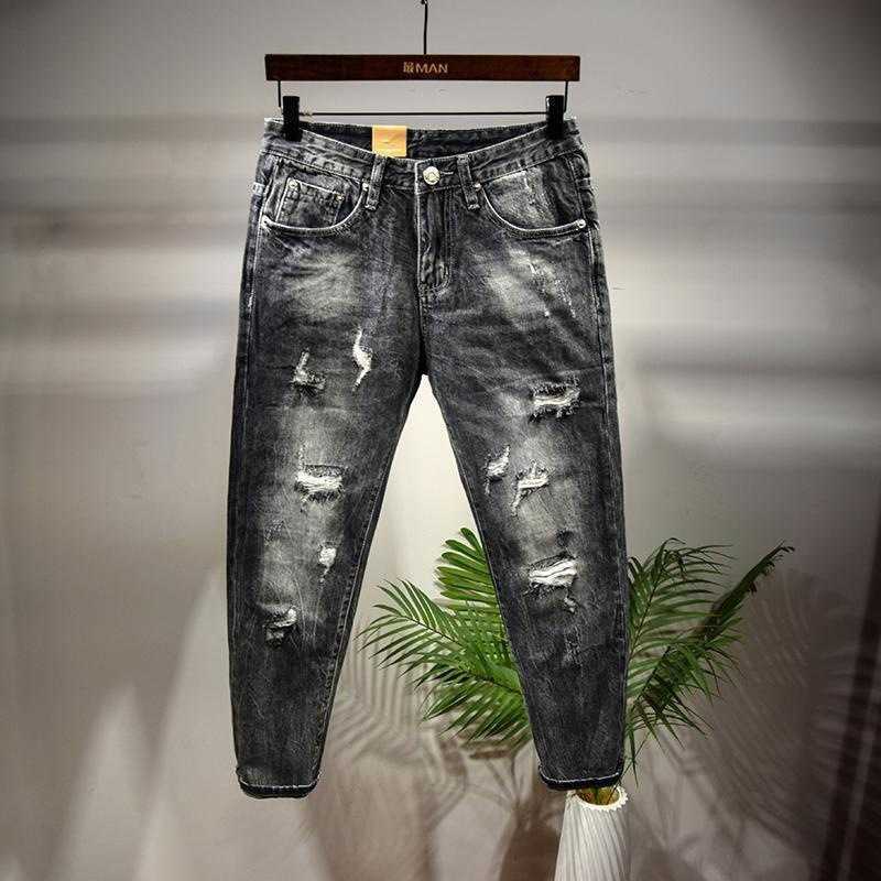 Pants Men's Fog Jeans Fashion Broken Male Knees Scraped Black Gray Holes Loose Baggy Justi Biber Ripped Hip Hop Slim Fit Designer Luxury, Dark gray
Pants Men's Fog Jeans Fashion Broken Male Knees Scraped Black Gray Holes Loose Baggy Justi Biber Ripped Hip Hop Slim Fit Designer Luxury, Dark gray
