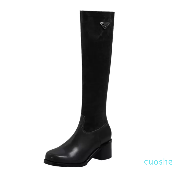 Winter Knee High Boots Women Designer Round Toe low Heels shoes Genuine Leather Suede LeatherParty Wedding Fashion Luxury Platform Lady WARORWAR YGN020-995-7, Brown-flock lined
Winter Knee High Boots Women Designer Round Toe low Heels shoes Genuine Leather Suede LeatherParty Wedding Fashion Luxury Platform Lady WARORWAR YGN020-995-7, Brown-flock lined