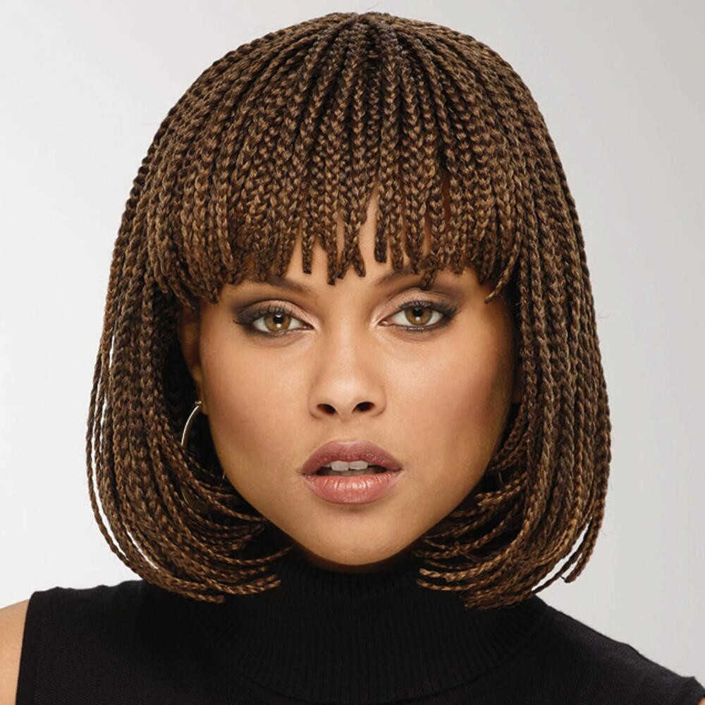 Hair Lace Wigs Braided Female Short Hair Bobhead Top Chemical Fiber Headgear Box Braid Wig, Brown
Hair Lace Wigs Braided Female Short Hair Bobhead Top Chemical Fiber Headgear Box Braid Wig, Brown