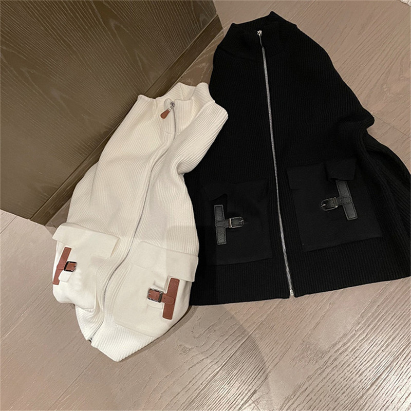 Vintage Womens Sweaters Coat Fashion Long Sleeve Cardigan Sweater Autumn Spring Women Knitted Jacket, White with label # 
Vintage Womens Sweaters Coat Fashion Long Sleeve Cardigan Sweater Autumn Spring Women Knitted Jacket, White with label #