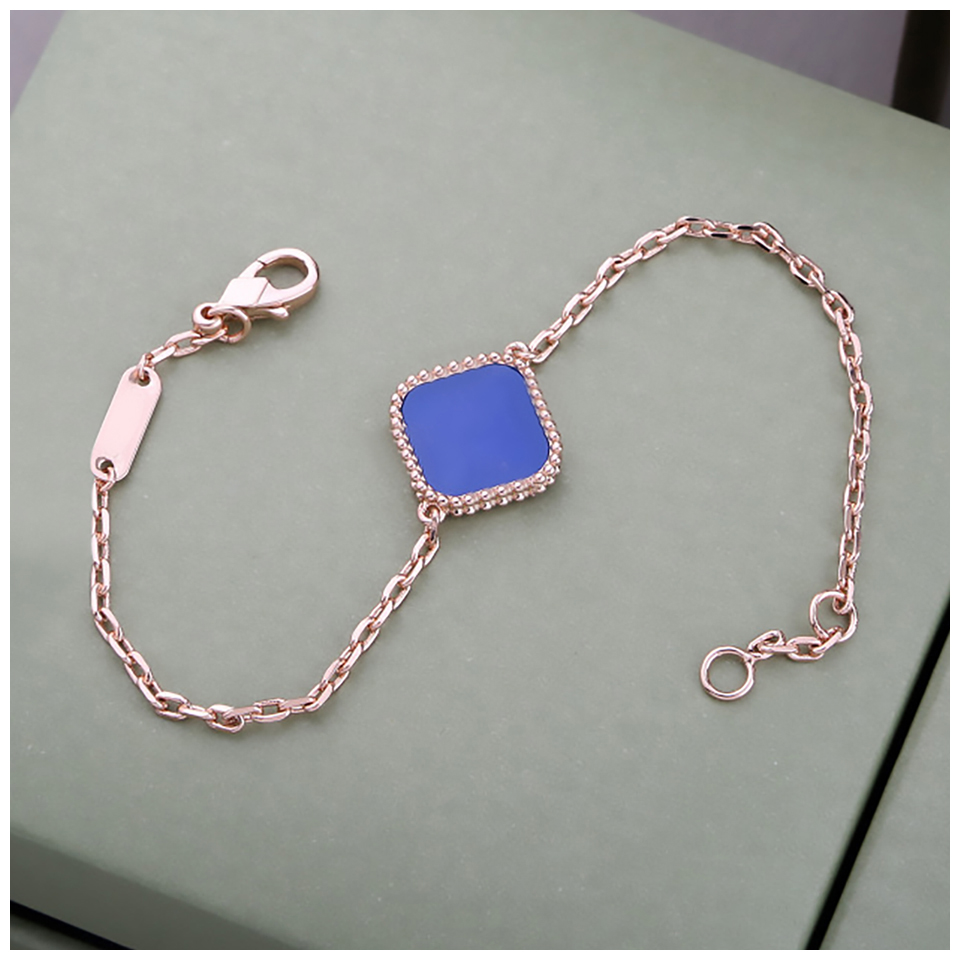 Clover Bracelets Charm Bracelet Chain Designer Bangle Links Womans Braclets Armband Bangles Chains Braclet Designer Pulsera Bracciale Oro Braccia