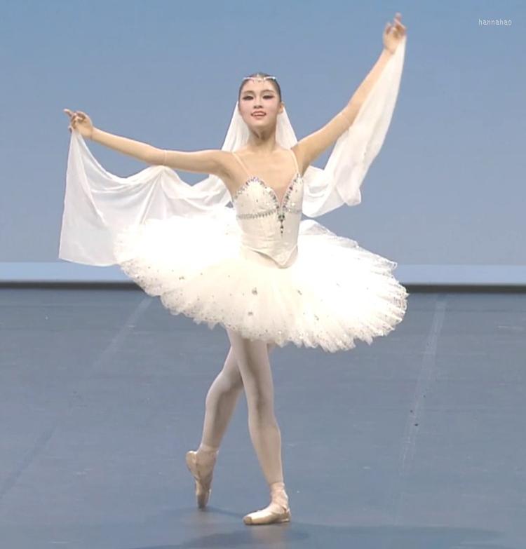 Stage Wear Ballet Adult Skirt Dance Gauze White Fluffy Swan Lake Professional Gymnastics Performance Competi
Stage Wear Ballet Adult Skirt Dance Gauze White Fluffy Swan Lake Professional Gymnastics Performance Competi