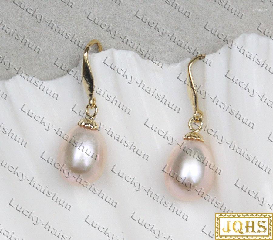 Stud Earrings Natural Dangle 11mm Drip Pink-purple FW Pearl 14KT Solid Gold Hook C485
Stud Earrings Natural Dangle 11mm Drip Pink-purple FW Pearl 14KT Solid Gold Hook C485