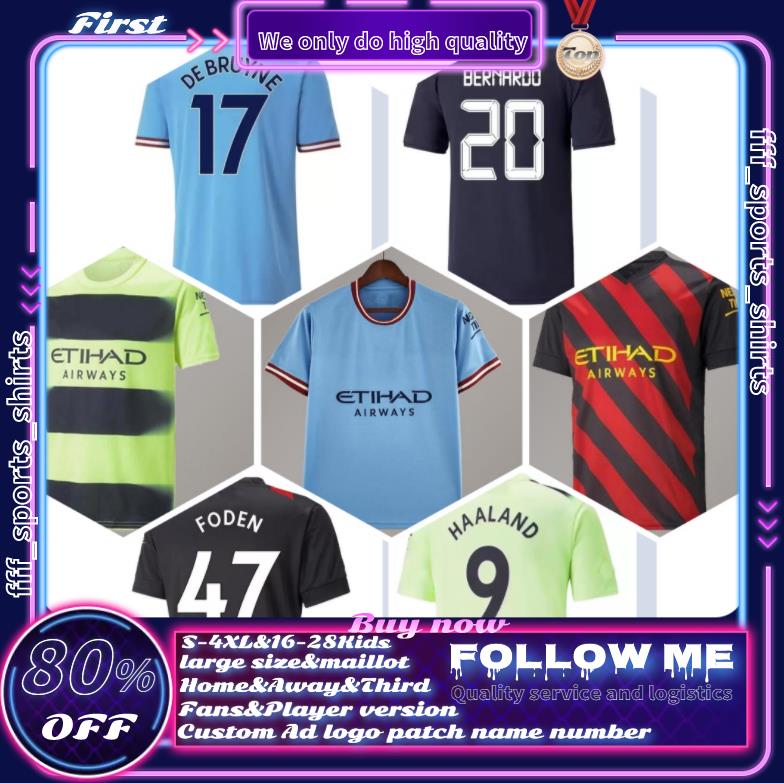 Man city soccer jerseys HAALAND DE BRUYNE 22 23 football shirts FODEN MAHREZ 2022 2023 GREALISH STERLING mans cities MAHREZ Jersey 4XL SUIT, 22/23 third kids
Man city soccer jerseys HAALAND DE BRUYNE 22 23 football shirts FODEN MAHREZ 2022 2023 GREALISH STERLING mans cities MAHREZ Jersey 4XL SUIT, 22/23 third kids