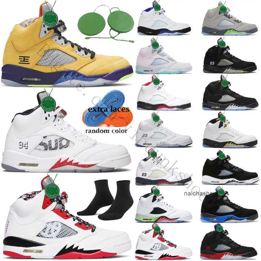 2026 With Box 5 Mens Og Basketball Shoes jrodens 5s University Racer Blue Aqua Mars For Her Raging Bull Oreo Easter Bluebird Concord Black