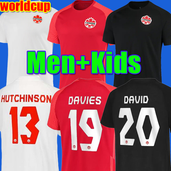 22 23 Canada Soccer Jerseys national team Home Away Kits 2022 DAVIES DAVID LARIN CAVALLINI BUCHANAN 2022 world cup jersey football shirts Men kids kit set uniforms
22 23 Canada Soccer Jerseys national team Home Away Kits 2022 DAVIES DAVID LARIN CAVALLINI BUCHANAN 2022 world cup jersey football shirts Men kids kit set uniforms