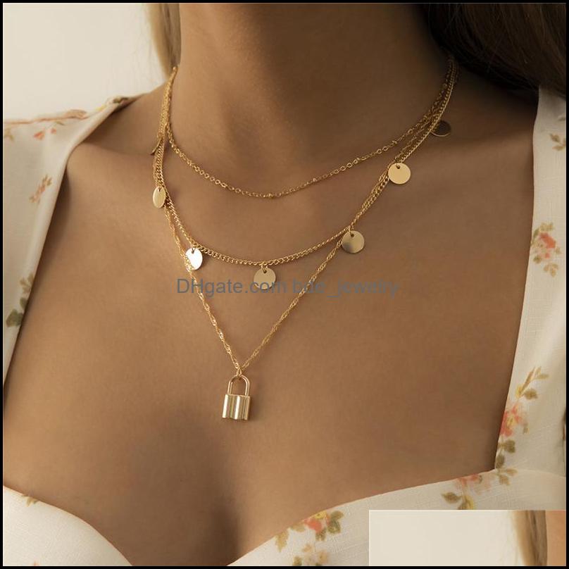Chains European American Personality Simple Geometric Disc Tassel Lock Drape Decoration Temperament Mtilayered Metal Chain Necklace Dhjlp
Chains European American Personality Simple Geometric Disc Tassel Lock Drape Decoration Temperament Mtilayered Metal Chain Necklace Dhjlp