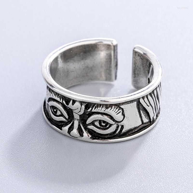 Wedding Rings Embossed God Eye Ring Design Creative Retro Silver Color Copper Adjustable For Women Delicate Trendy Jewelry Gift
Wedding Rings Embossed God Eye Ring Design Creative Retro Silver Color Copper Adjustable For Women Delicate Trendy Jewelry Gift