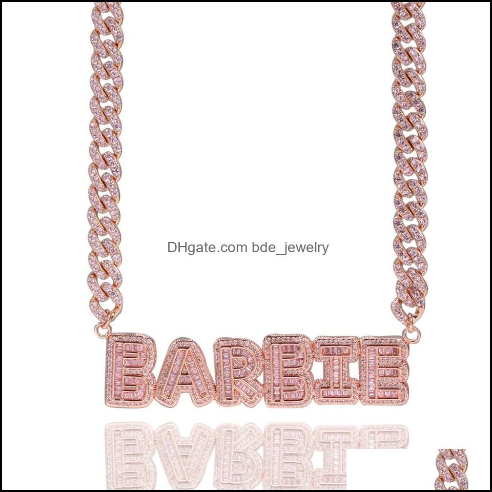 Pendant Necklaces Small Baguette Initial Letters Pendant With 10Mm Cuban Link Chain Necklace Combination Zirconia Name Jewelry Rose Dhmsy
Pendant Necklaces Small Baguette Initial Letters Pendant With 10Mm Cuban Link Chain Necklace Combination Zirconia Name Jewelry Rose Dhmsy