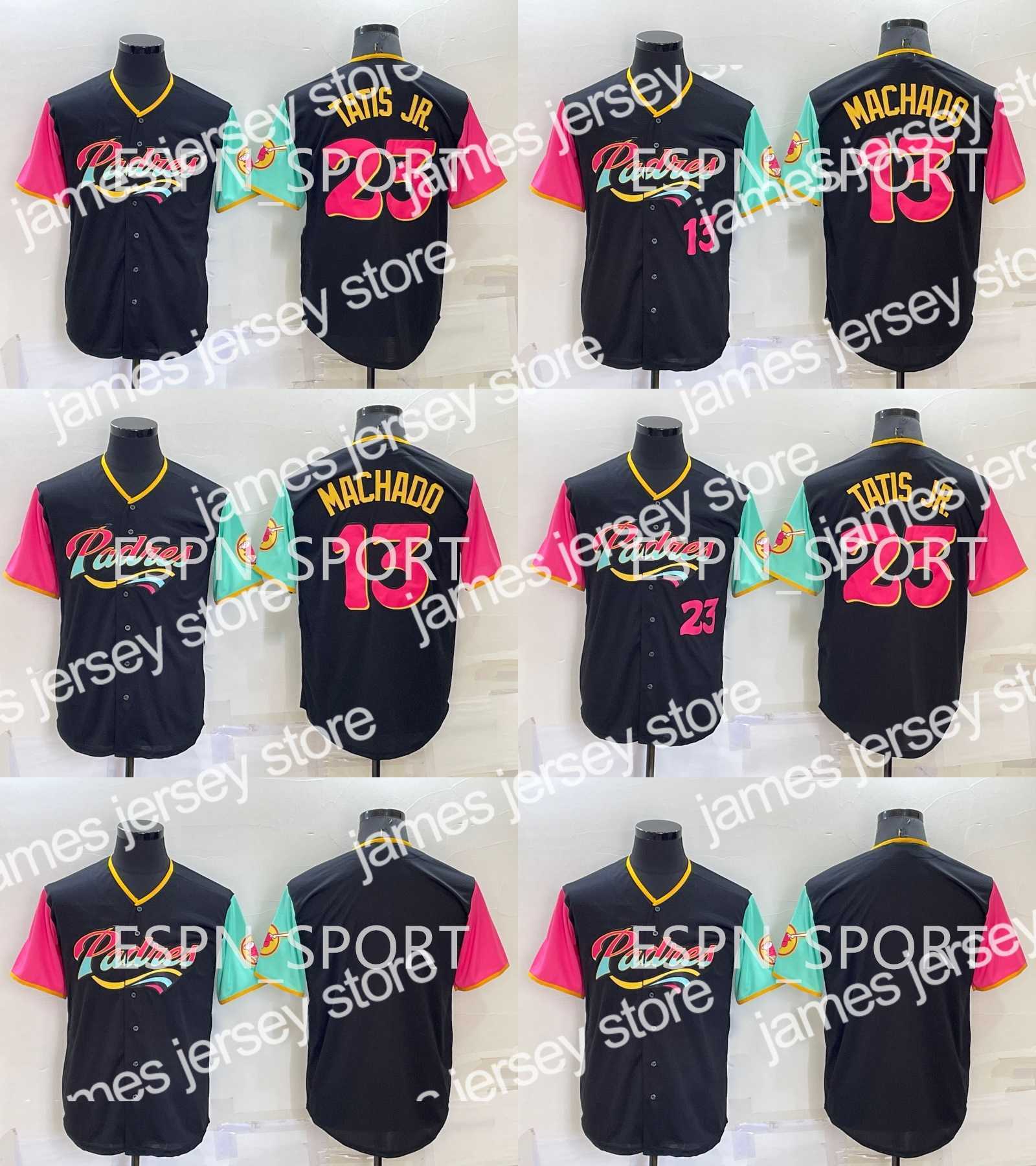 Baseball Jerseys Fernando Tatis Jr. 2022 Padres Jersey Black City Connect Manny Machado Joe Musgrove Mike Clevinger Wil Myers Jorge Alfaro Trent Grisham Yu