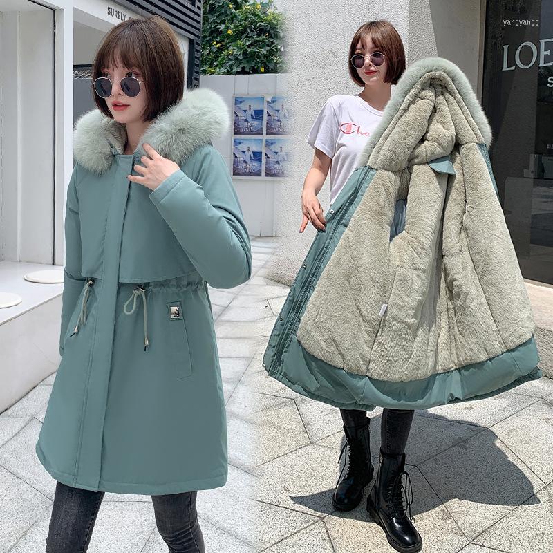 Women's Vests Women Winter Parka Coats Fashion Design Slim Fit Warm Down Jacket Plus Fleece Collar Black Mid-length Coat Female Clothing
Women's Vests Women Winter Parka Coats Fashion Design Slim Fit Warm Down Jacket Plus Fleece Collar Black Mid-length Coat Female Clothing