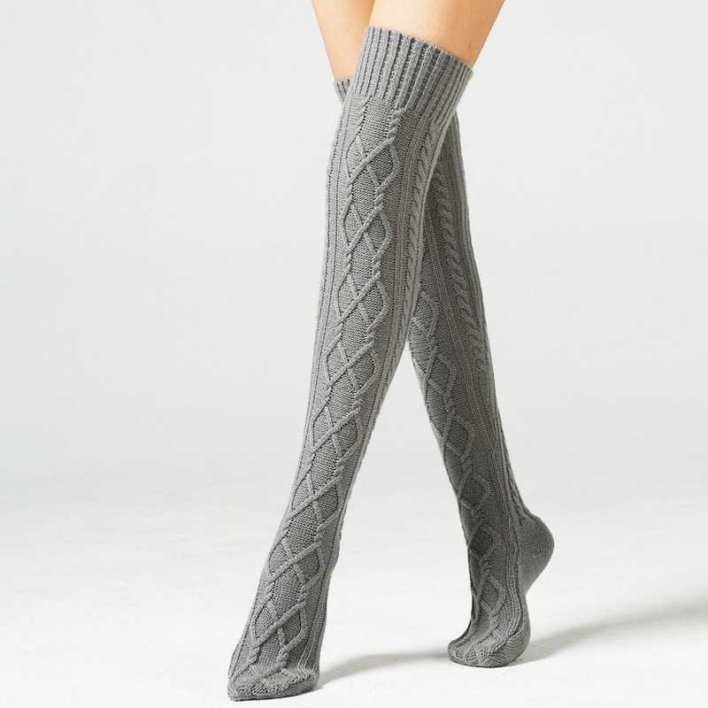 Socks Hosiery Winter Over-knee Foot Warmer Leggeing Female Home Socks Wool Warm Knee Pads Solid Color Vintage Diamond Floor Long Thermal Socks T221107, Light gray
Socks Hosiery Winter Over-knee Foot Warmer Leggeing Female Home Socks Wool Warm Knee Pads Solid Color Vintage Diamond Floor Long Thermal Socks T221107, Light gray
