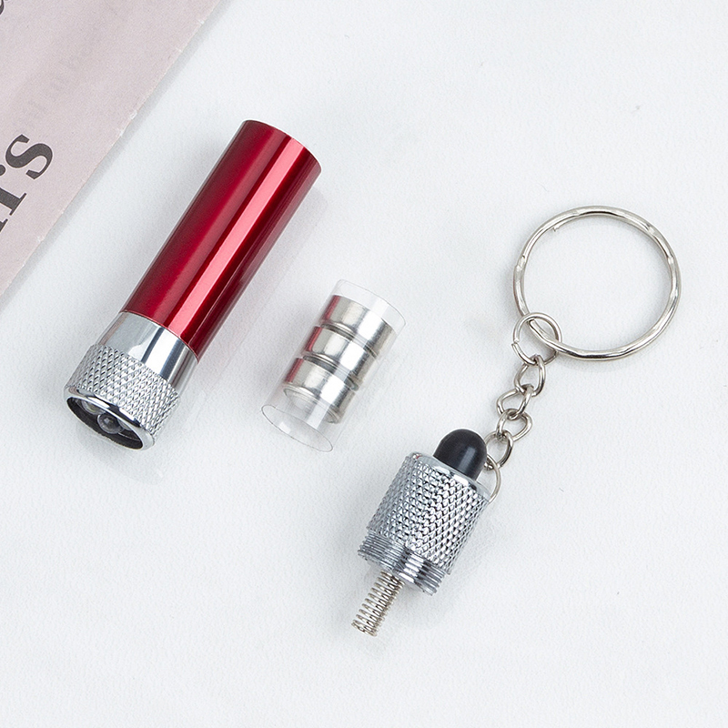 Mini Flashlight Keychains LED Keychain Pendant Portable Outdoor Tools Promotion Gifts Keyring Key Chain