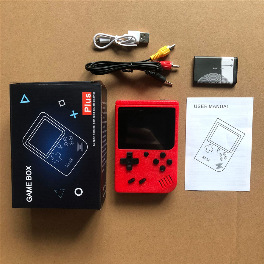 Handheld Game Players Classic 400-in-1 Games Mini Portable Retro Video Gaming Console Support TV-Out AV Cable 8 Bit FC Games
Handheld Game Players Classic 400-in-1 Games Mini Portable Retro Video Gaming Console Support TV-Out AV Cable 8 Bit FC Games