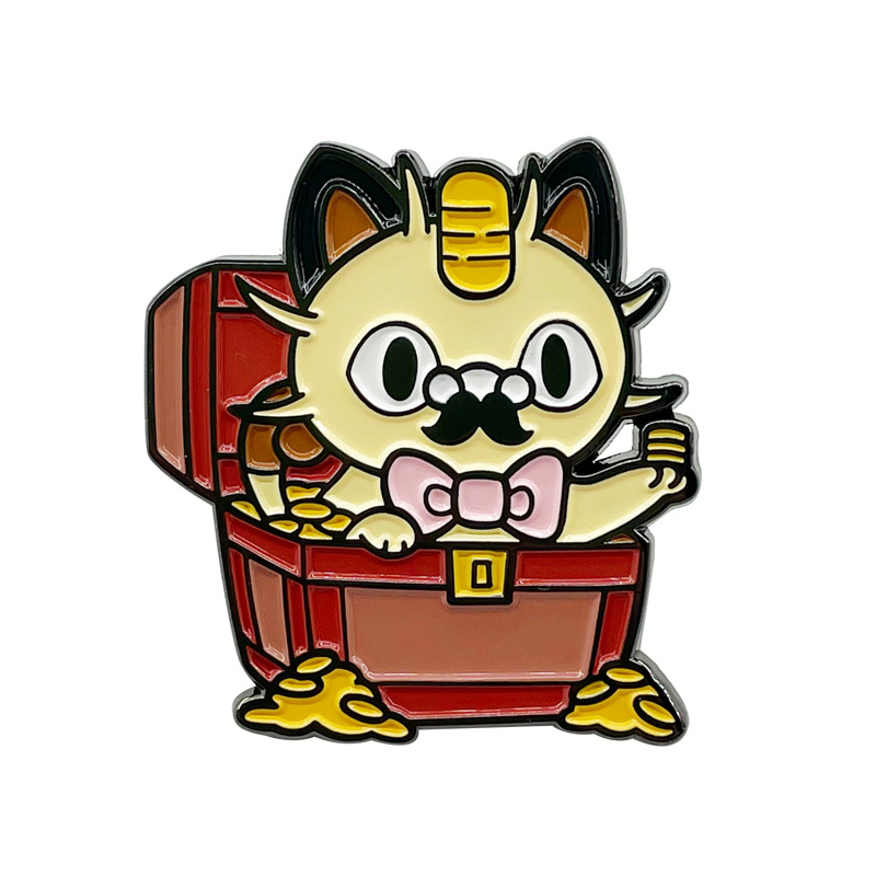 Pet elf meow brooch gold coin treasure chest money cat dream metal badge Cute Anime Movies Games Hard Enamel Pins Collect Metal, As picture
Pet elf meow brooch gold coin treasure chest money cat dream metal badge Cute Anime Movies Games Hard Enamel Pins Collect Metal, As picture