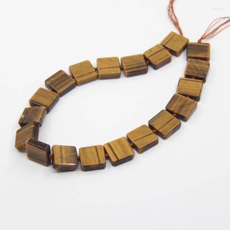 Beads 15.5"strand Square Slabs Natural Tiger Eye Loose Wholesales Cut Yellow Stone Slice Nugget Pendants Necklace Jewelry Making
Beads 15.5"strand Square Slabs Natural Tiger Eye Loose Wholesales Cut Yellow Stone Slice Nugget Pendants Necklace Jewelry Making