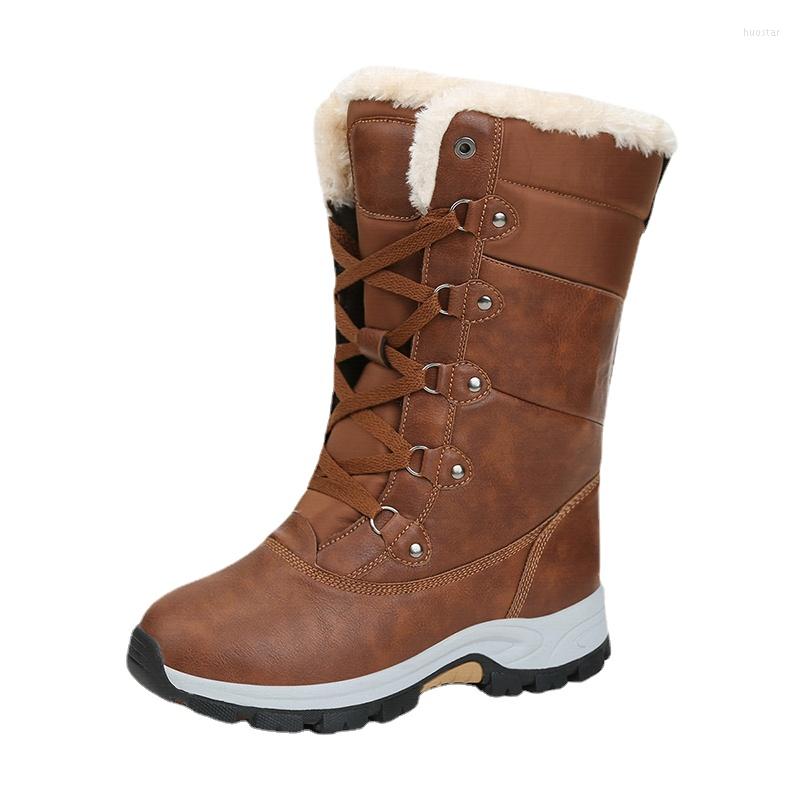 Boots Brown Winter Shoes For Women Snow Warm Plush Ladies Mid-calf Black Plus Size 42 Female Non-slip Mujer, Auburn
Boots Brown Winter Shoes For Women Snow Warm Plush Ladies Mid-calf Black Plus Size 42 Female Non-slip Mujer, Auburn