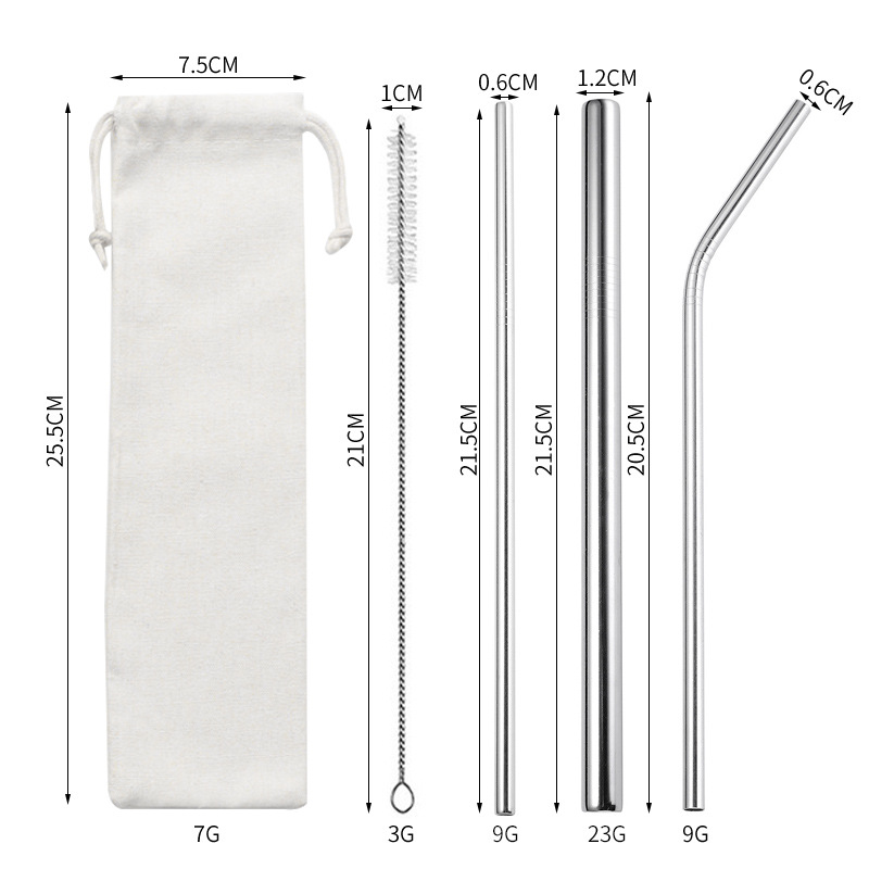 Stainless Steel Straw Sets Colorful Drinking Straws with Brush Reusable Metal Straw Barware Cup Tumblers Accessories Supplies 230 S2
Stainless Steel Straw Sets Colorful Drinking Straws with Brush Reusable Metal Straw Barware Cup Tumblers Accessories Supplies 230 S2